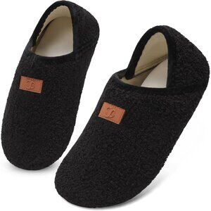 Comfy Velvet Slip-On Slippers for Men & Women - Lightweight & Water-Absorbent